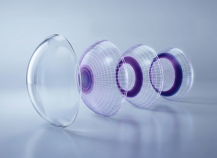 노안 전용 콘택트렌즈